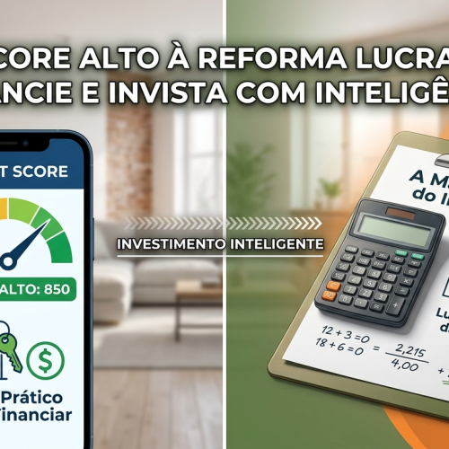 Do Score Alto à Casa Nova: O Guia Prático para Financiar sua Reforma sem Cair em Ciladas